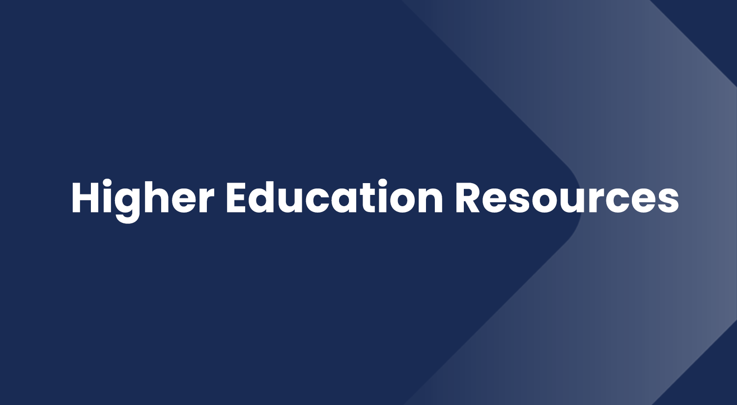 Click for Higher Education Resources